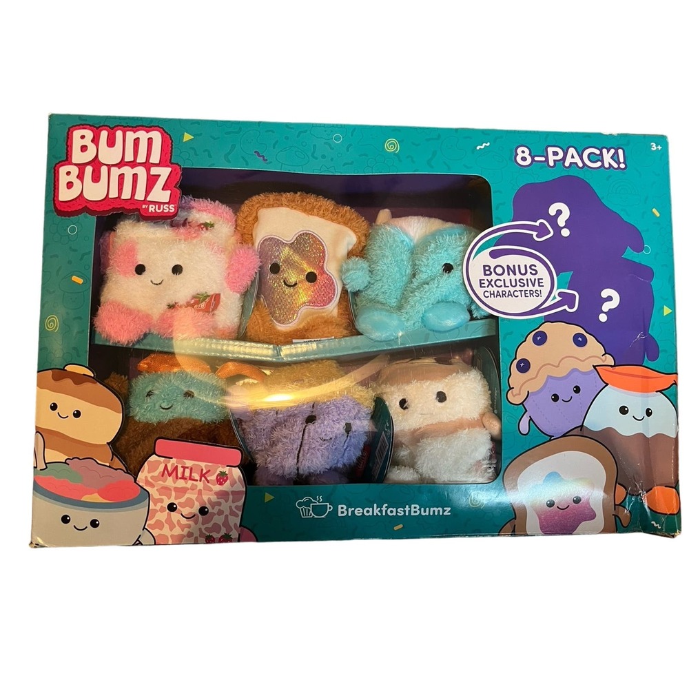 bum bumz breakfast series of 8 total